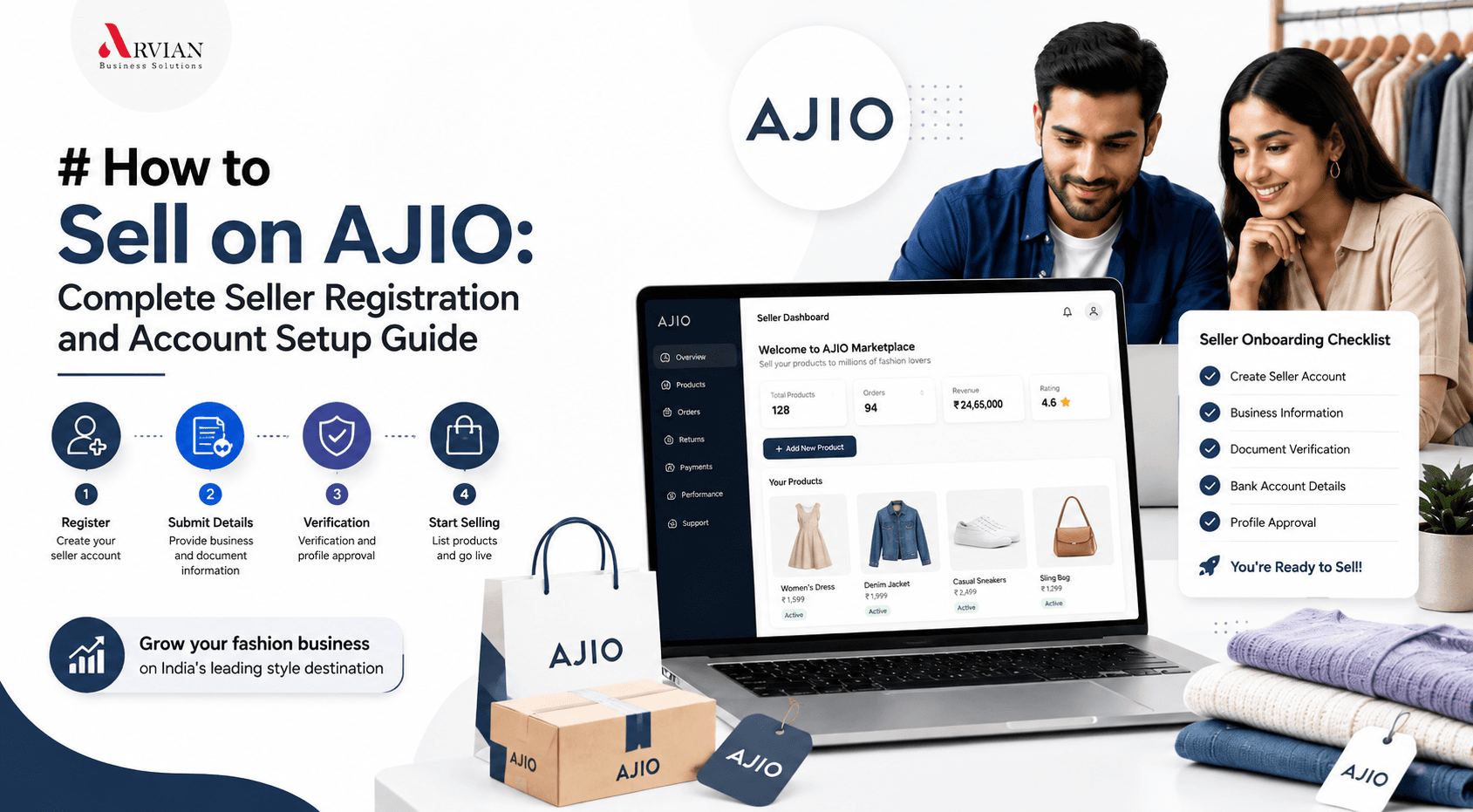 How to Sell on AJIO Seller Registration Guide